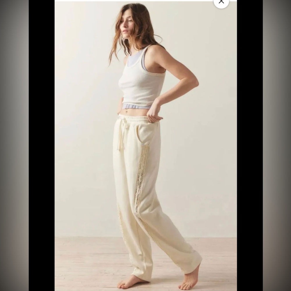 NWOT Urban Outfitters Out From Under Jayden Lace Inset Sweatpants